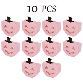 10 Pcs Halloween Pumpkin Gift Boxes