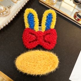 Ears Hairpin Set-Yellow 3886