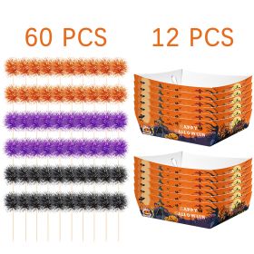 72 Pcs Halloween Party Supplies