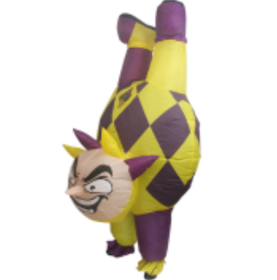 Inflatable Clown Costume  Funny Blow-up Costume Cosplay Party Halloween--Only Supports Self-pickup.