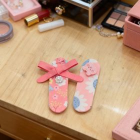 Cartoon Hairpin Set-Pink 4005
