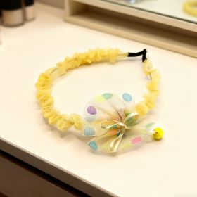 Bow Headbands-Yellow 9481