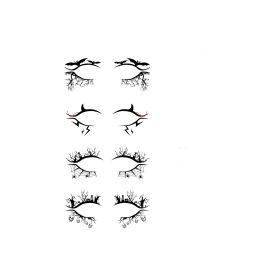 Halloween Eyeliner Stick Scary Fashion Party Makeup Kit Bat Spider Decorative Eyeliner Eyeshadow Stick