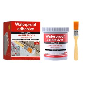 Jaysuing Waterproof Adhesive, Roof Bathroom Kitchen Wall Waterproof Free Smashing Brick Leakproof Paint