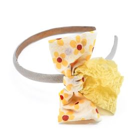 Bow Headbands-Yellow 9450