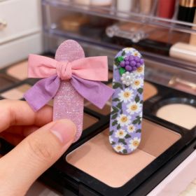 Cartoon Hairpin Set-Purple 3992