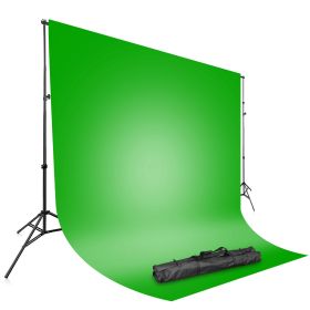 1Pc 6.5 X 10ft Photo Video Studio Backdrop Background Stand Adjustable Heavy Duty Photography Backdrop Support Stand Set With Carrying Bag Clamps